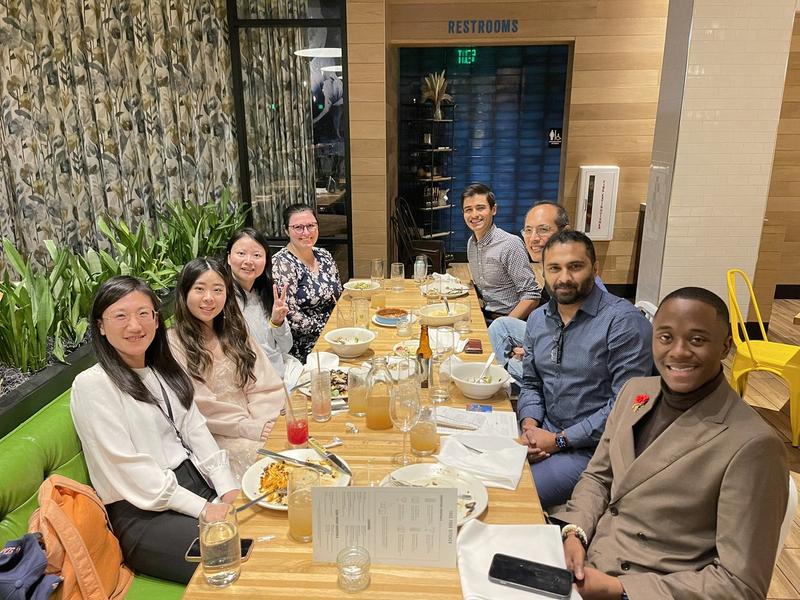 Our team attended AMIA 2023 and had a dinner in New Orleans.