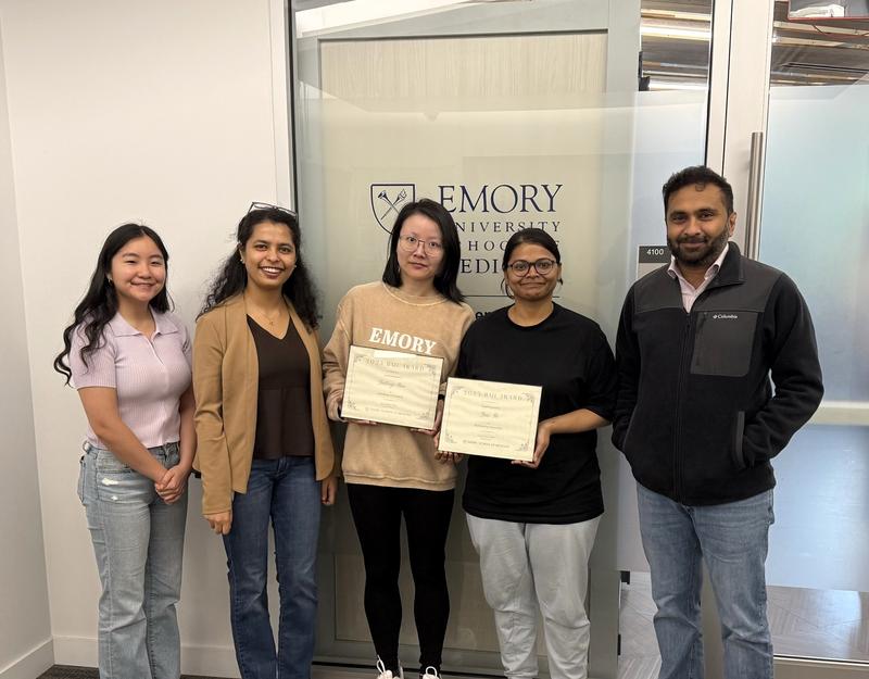 BMI Awards 2025 are released! Graduate Student award for Excellence in Research Award was awarded to Yuting Guo and Dissertation Award was awarded to Yao Ge.